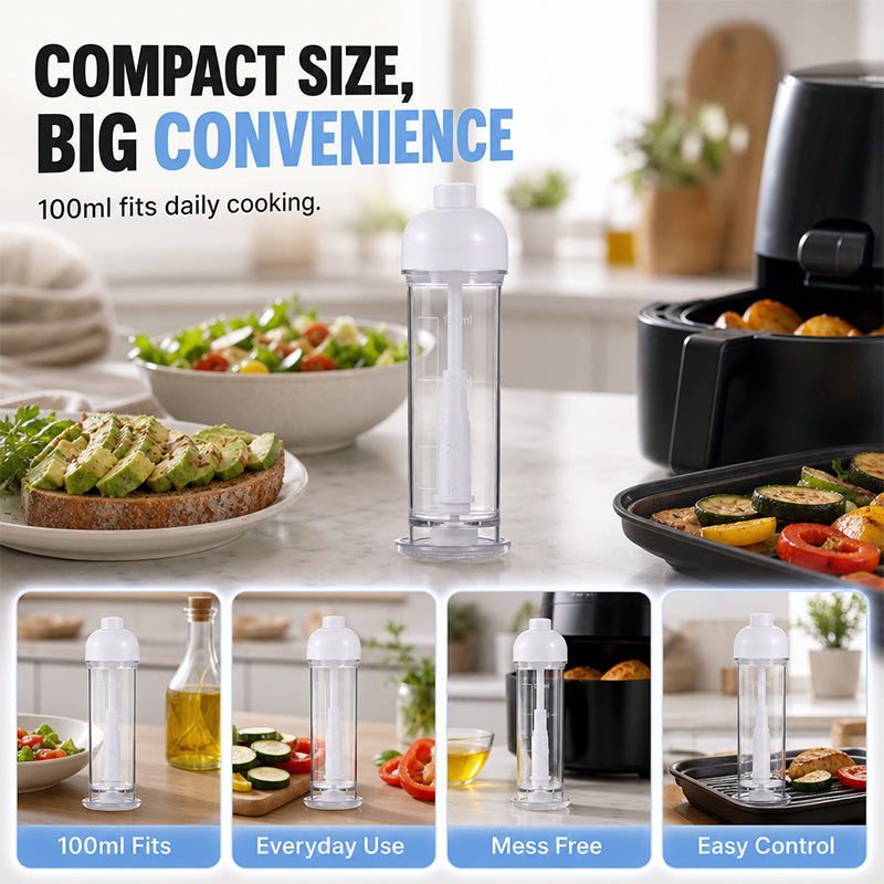 Press-to-Spray Cooking Oil Sprayer Bottle