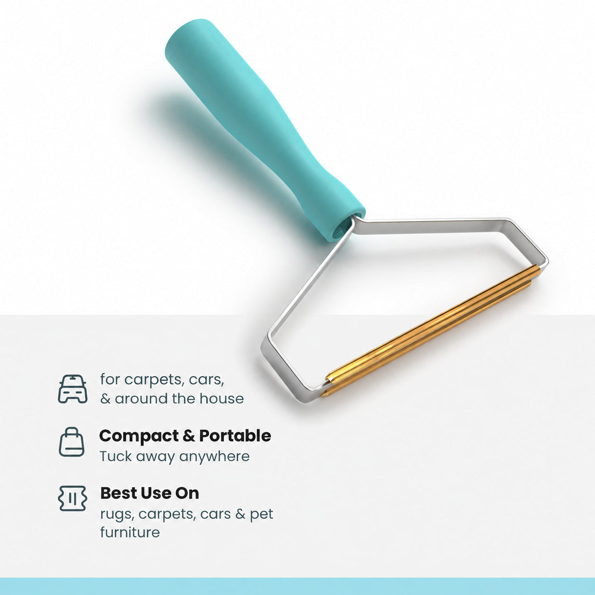 Manual Pet Hair Remover & Lint Cleaner