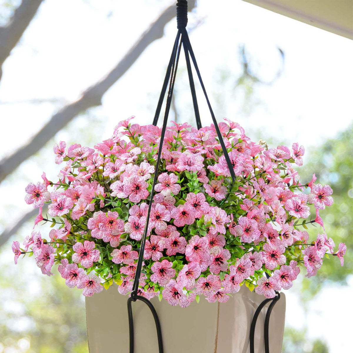 Upgraded High-grade Material 🌱 Rainproof Lifelike Artificial Flowers With UV-Shield Coating