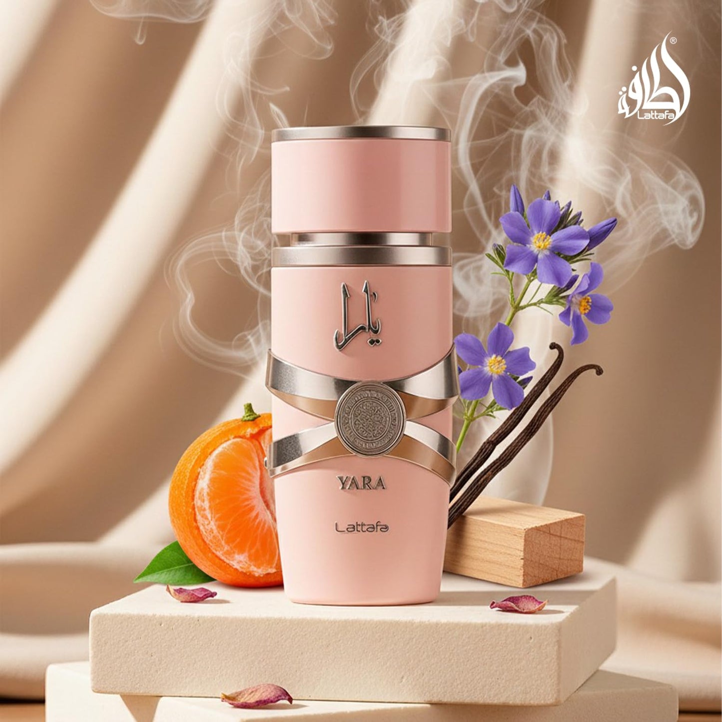 Lattafa Yara Eau de Parfum 100ml | Sweet Vanilla, Fruity & Floral Long-Lasting Perfume for Women