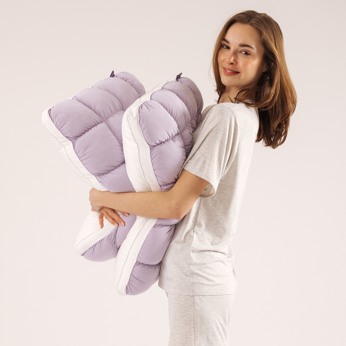 Cloud Puff Pillow – Cooling Memory Foam Bed Pillow for Sleeping, Neck & Head Support, Ultra Soft & Fluffy