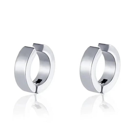 2-Piece Magnetic Clip-On Stud Earrings – Non-Piercing