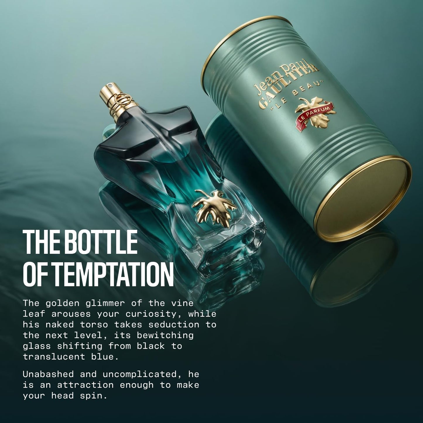 Jean Paul Gaultier Le Beau Le Parfum Intense 125ml | Woody Amber Eau de Parfum for Men