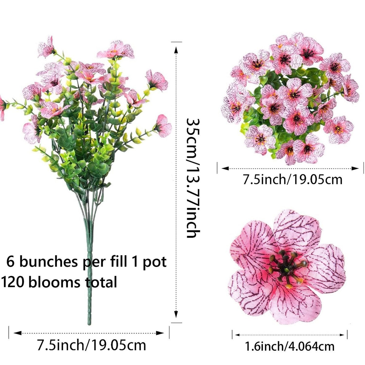 Upgraded High-grade Material 🌱 Rainproof Lifelike Artificial Flowers With UV-Shield Coating