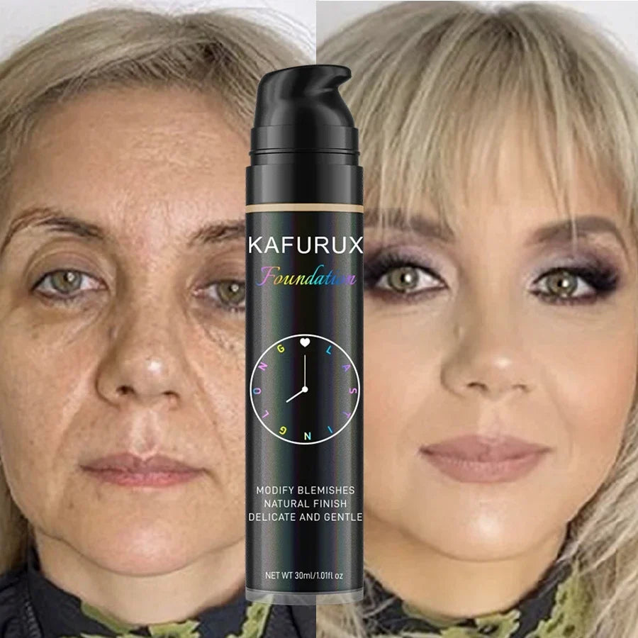 8 colors Liquid Foundation Effective Concealer Waterproof Sweat-resistant Face Korean Makeup Porfession Face Base Cosmetics Gift