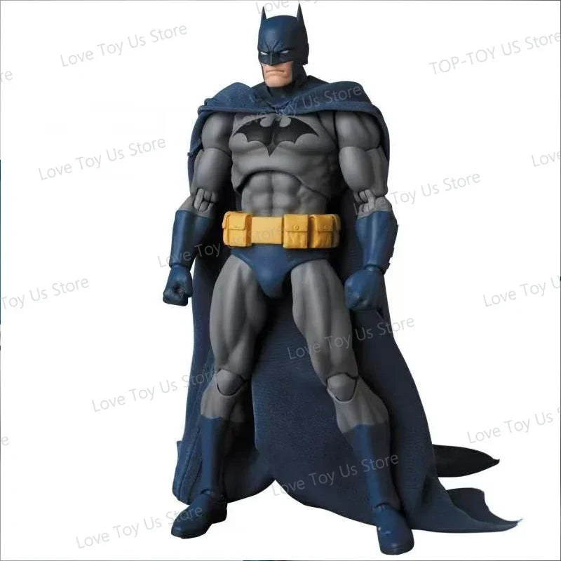 HOT in Stock CT Toys Batman Hush Blue Version Mafex 105 Black Version Dc Bat Man Anime Action Figure Figurine Model Statue Gift