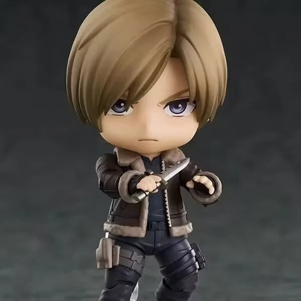 2026 New 10cm Resident Evil Anime Figure #2337 Biohazard Leon S.Kennedy Action Figures Pvc Adult Collection Model Doll Toys Gift