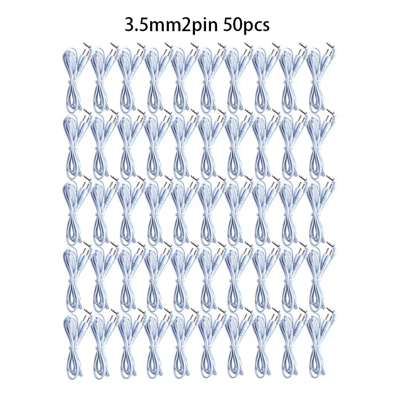 TENS/EMS Electrode Lead Wires – 2/4-Pin Options