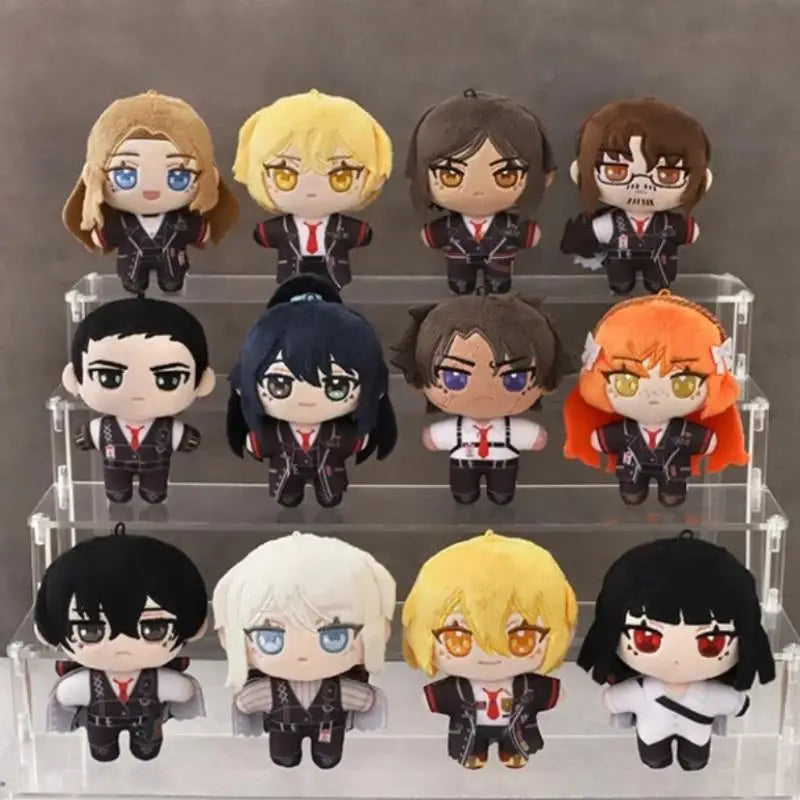 10cm Anime Limbus Company Cotton Plush Doll Ishmael Dante Faust Don Quixote Palm Christmas Gifts Desktop Decoration Trendy Toys