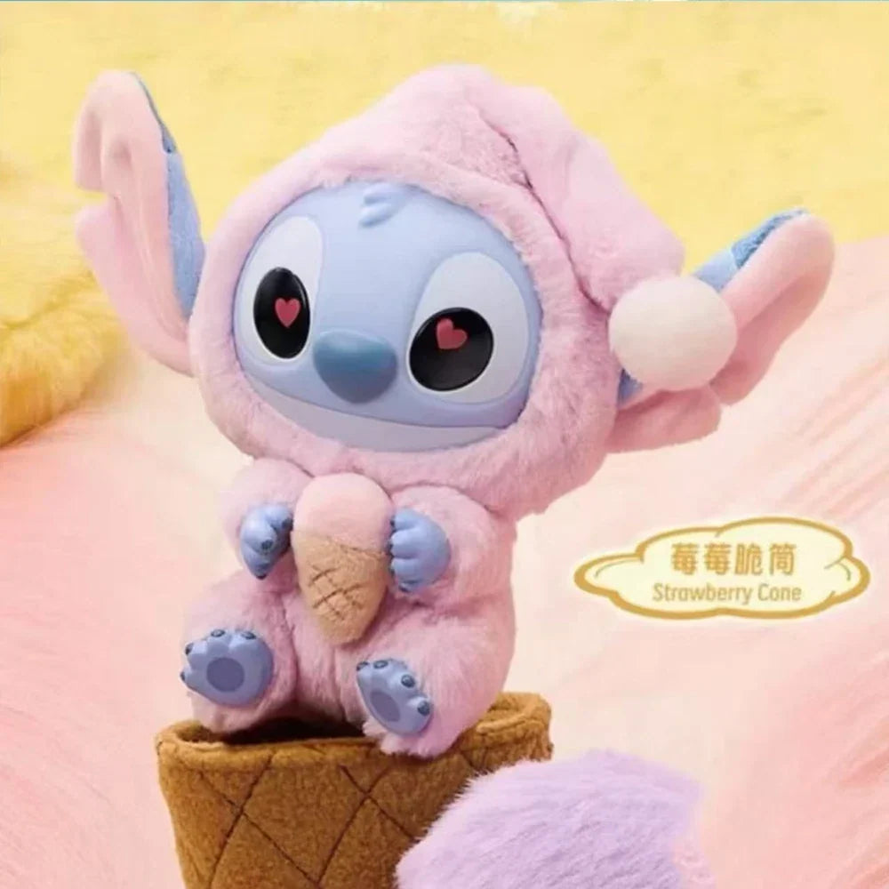 New Stitch Blind Box Bag Eat Some Thing Before Sleep Series Vinyl Pendant Cute Doll Mystery Box Fluffy Doll Surprise Gift Sale