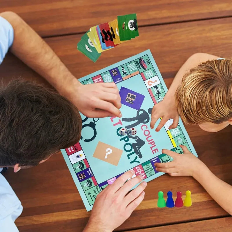 2025 New Adult Couple Game Night Games Couple Board Funny Interactive 2 Player Board Game