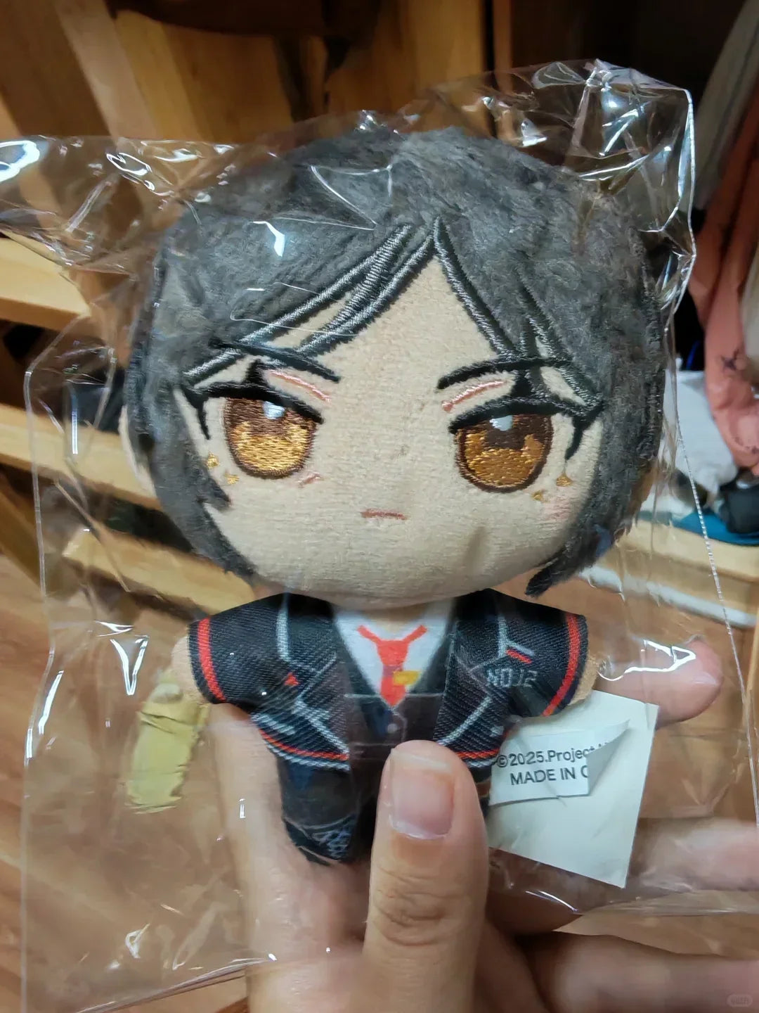 10cm Anime Limbus Company Cotton Plush Doll Ishmael Dante Faust Don Quixote Palm Christmas Gifts Desktop Decoration Trendy Toys