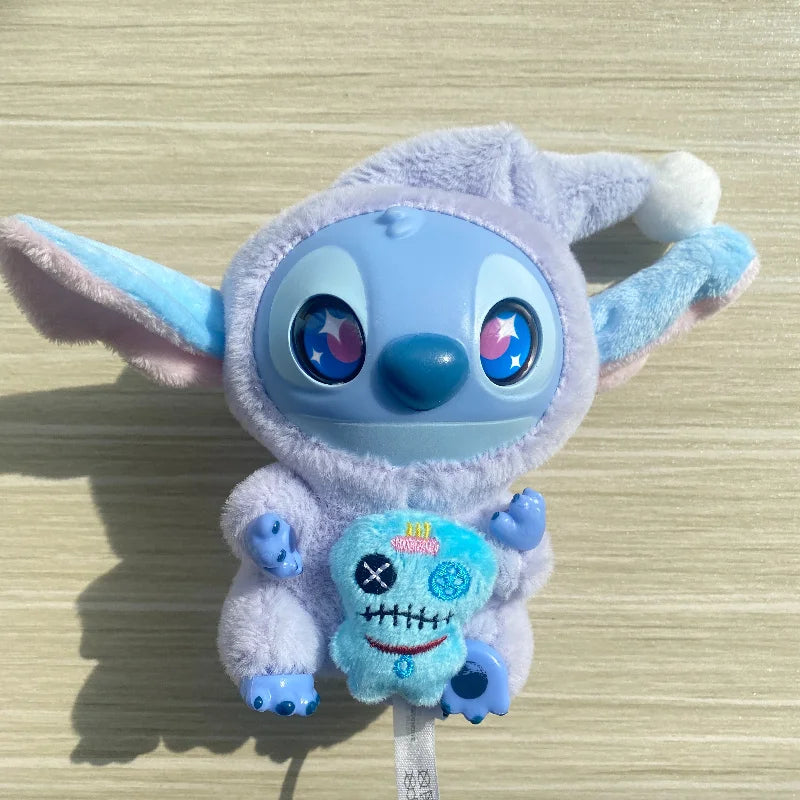 nuevo Stitch Plush Doll Blind Box Eat Before Sleep Series Vinyl Hanging Bag Cute Mystery Toy
