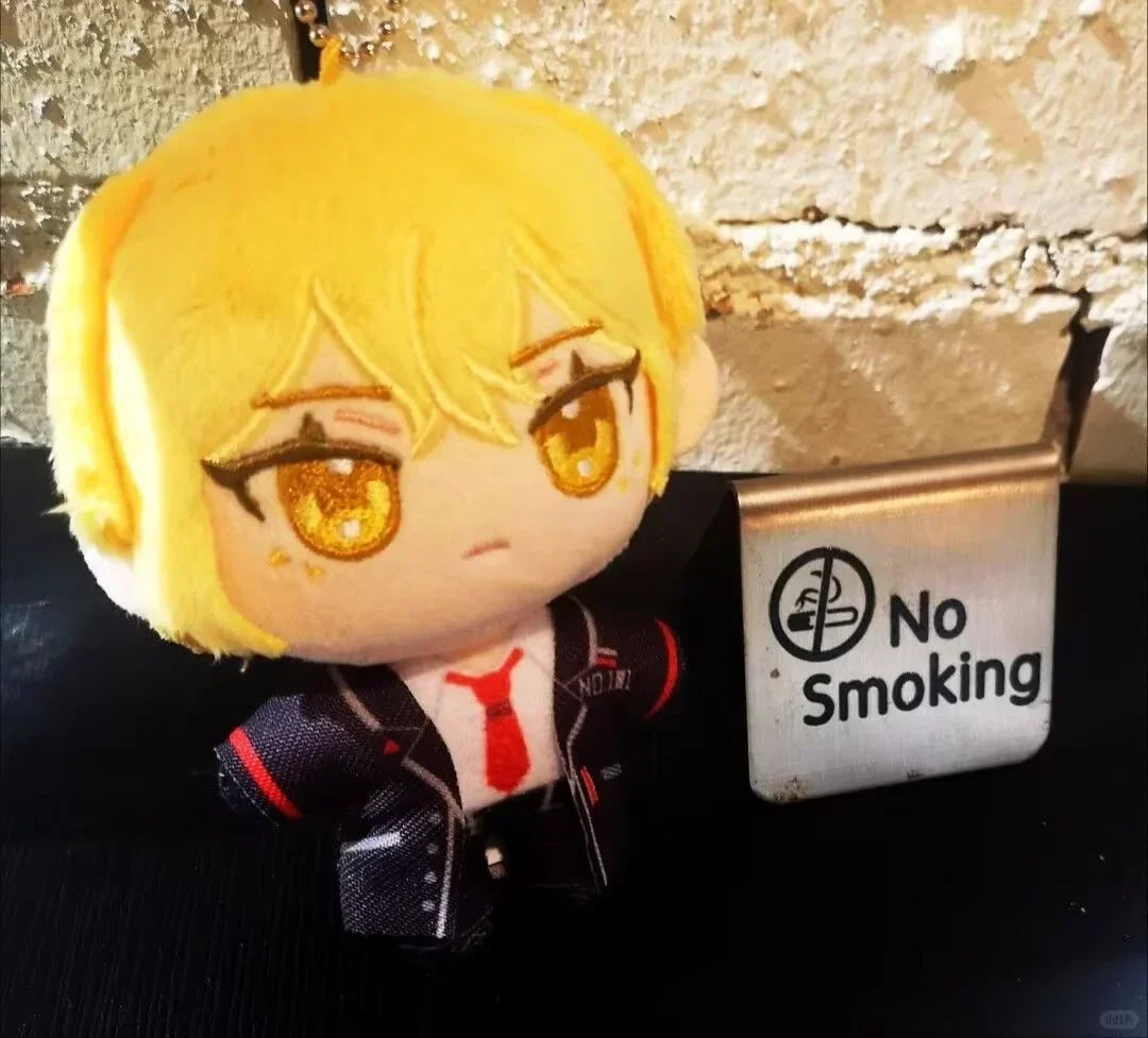 10cm Anime Limbus Company Cotton Plush Doll Ishmael Dante Faust Don Quixote Palm Christmas Gifts Desktop Decoration Trendy Toys