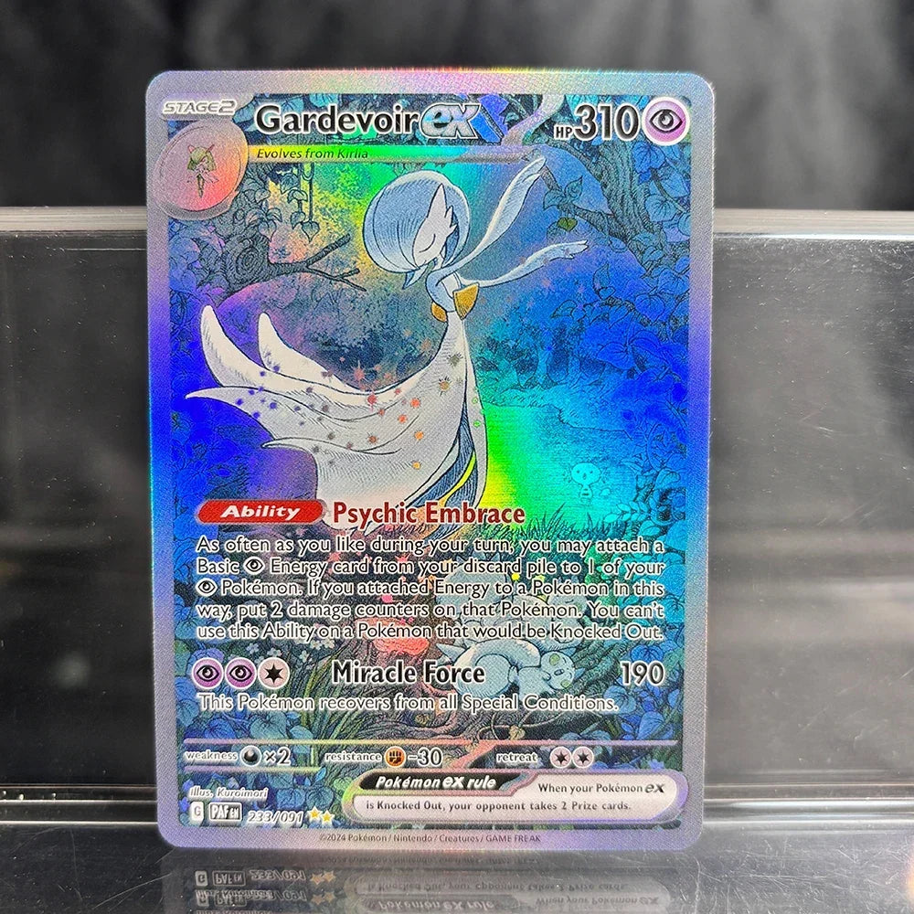 Holographic Game Trading Collection PTCG Proxy Cards Charizard Pikachu Mew EX Singl PKM Foil Cards Gengar VMAX Skyridge (SK)