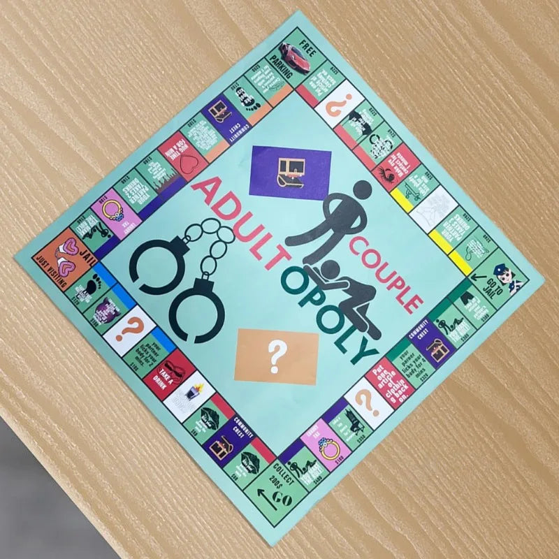 2025 New Adult Couple Game Night Games Couple Board Funny Interactive 2 Player Board Game