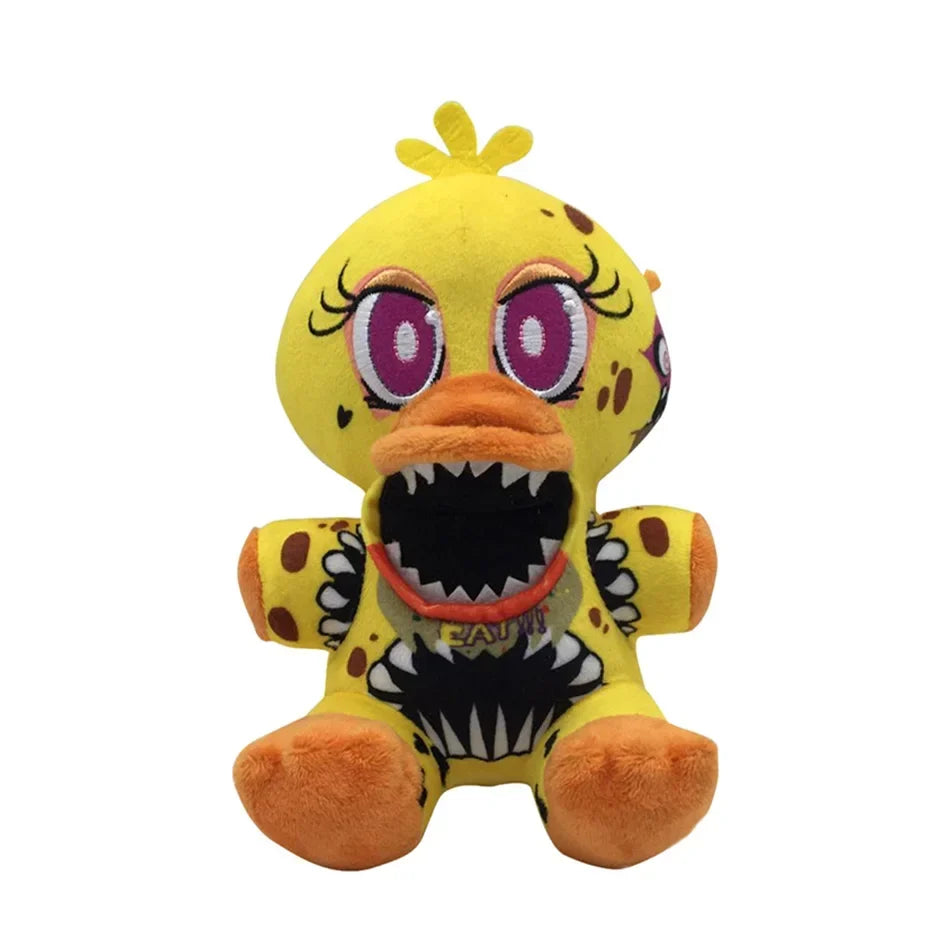 FNAF Five Nights at Freddy's Freddy Fazbear Bonnie Foxy Sundrop Moondrop 18cm Soft Plush Doll Collectible Toy Gifts for Kids