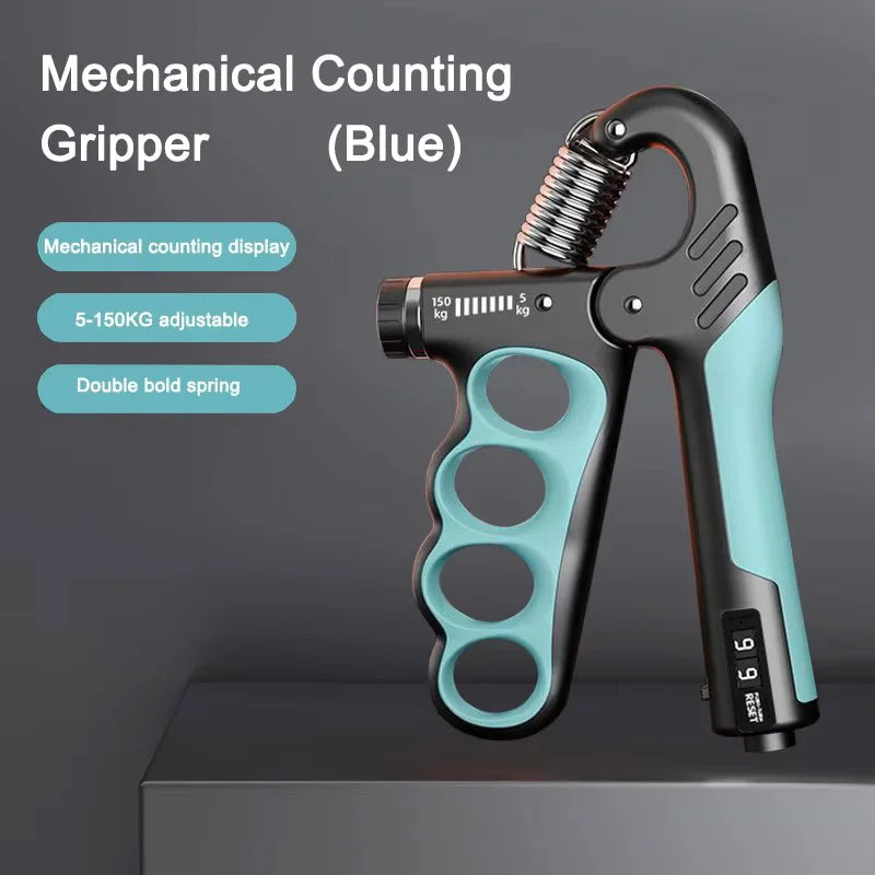 5-60/100/150kg Grip Strength Gym Wrist Expander Hand Strengthener Adjustable Muscle Recovery Fitness Hand Strength Exercise
