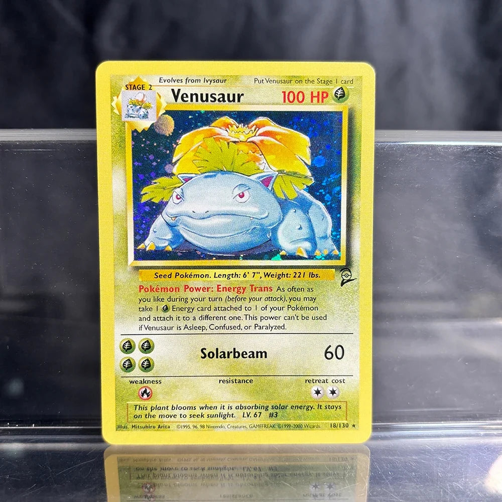 Holographic Game Trading Collection PTCG Proxy Cards Charizard Pikachu Mew EX Singl PKM Foil Cards Gengar VMAX Skyridge (SK)