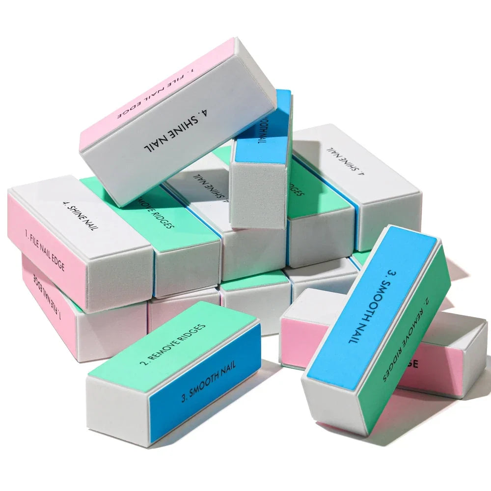 4-Sided Nail Buffing Block for Manicure & Pedicure
