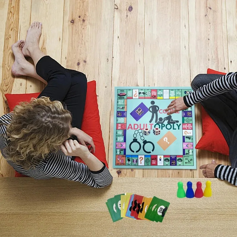 2025 New Adult Couple Game Night Games Couple Board Funny Interactive 2 Player Board Game