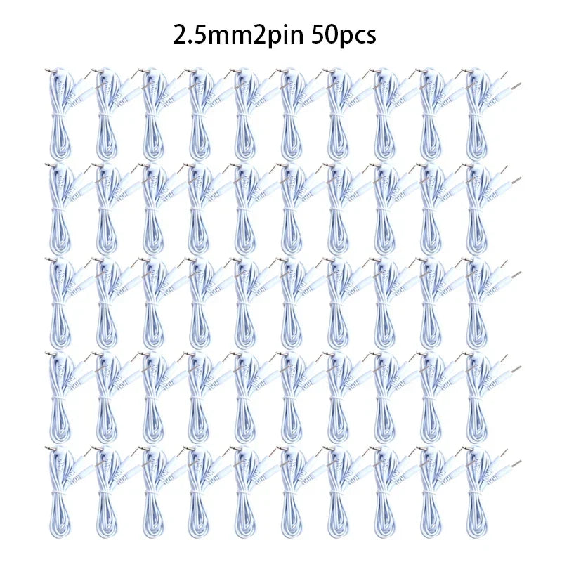 TENS/EMS Electrode Lead Wires – 2/4-Pin Options
