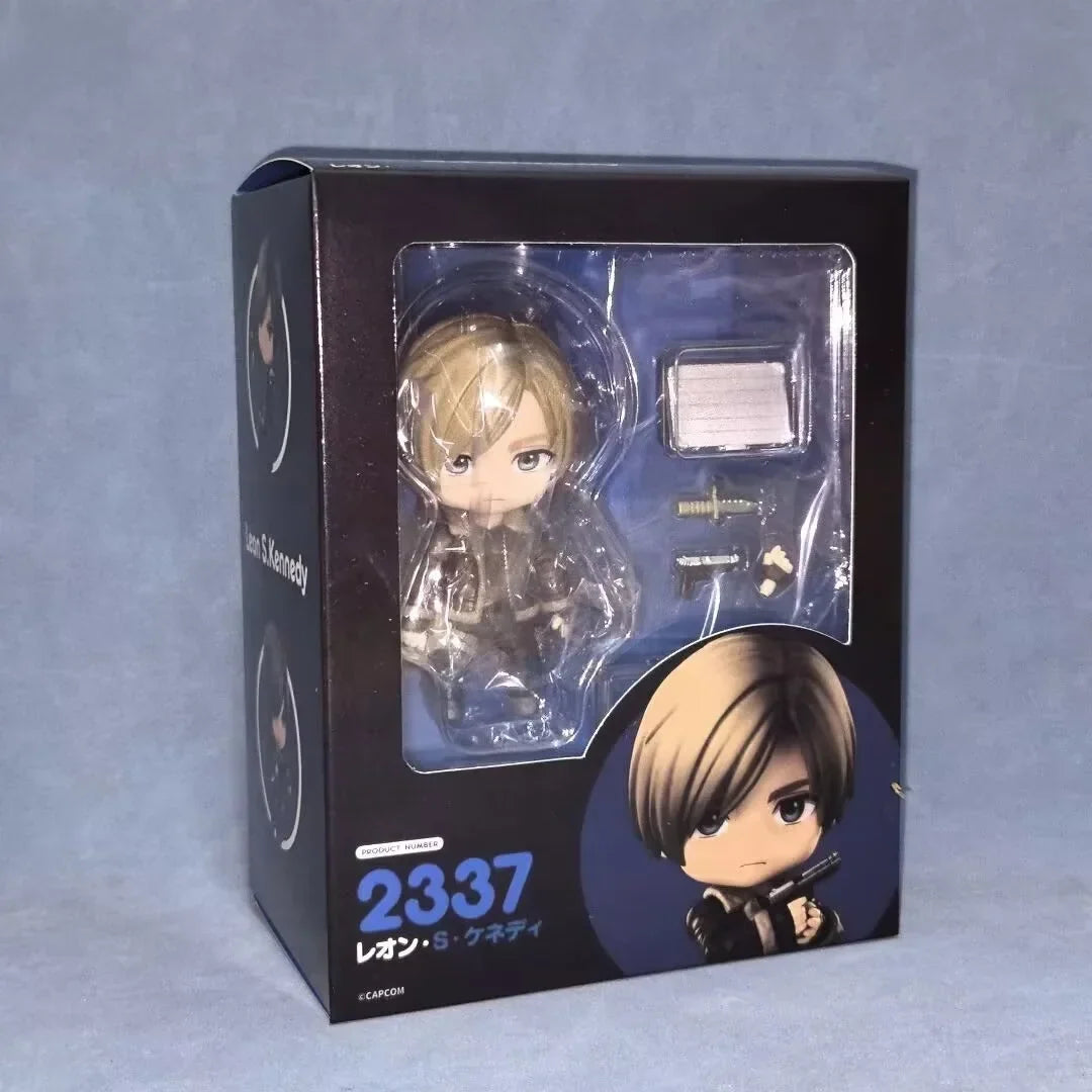 2026 New 10cm Resident Evil Anime Figure #2337 Biohazard Leon S.Kennedy Action Figures Pvc Adult Collection Model Doll Toys Gift