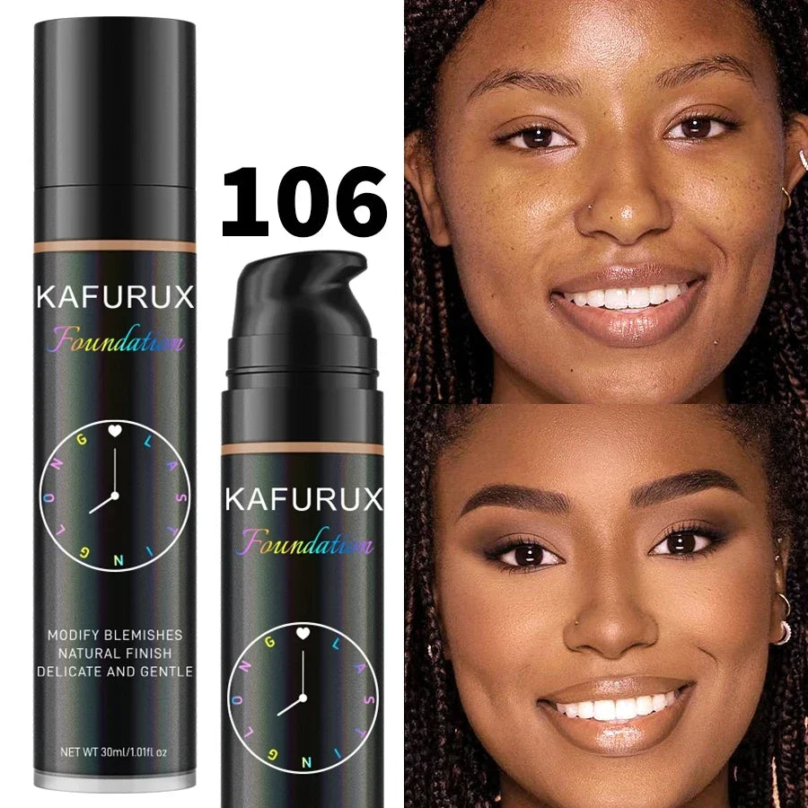 8 colors Liquid Foundation Effective Concealer Waterproof Sweat-resistant Face Korean Makeup Porfession Face Base Cosmetics Gift