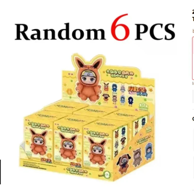 @@ TOPTOY Cartoon backpack pendant, anime peripheral gift box, Naruto Blind box gift, Naruto Shipship Party series