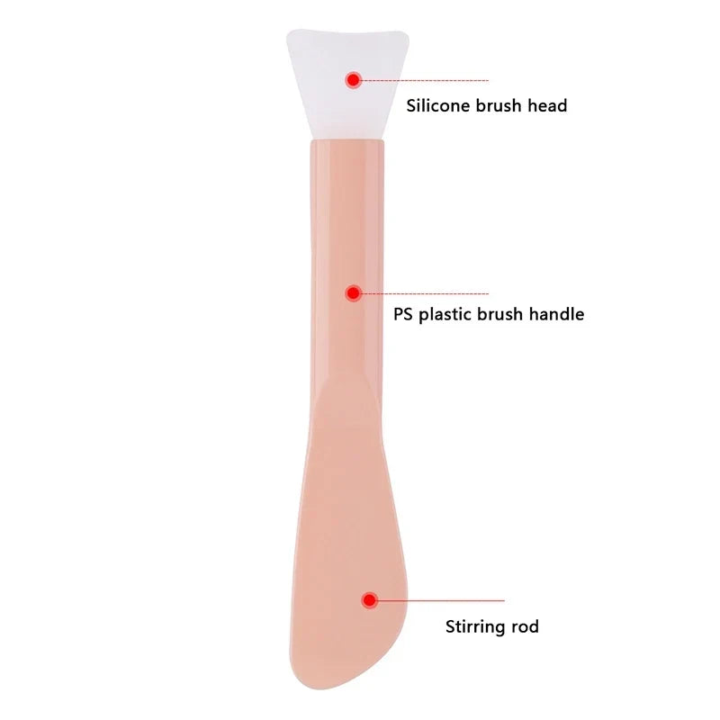 Soft Silicone Facial Mask Applicator Brush
