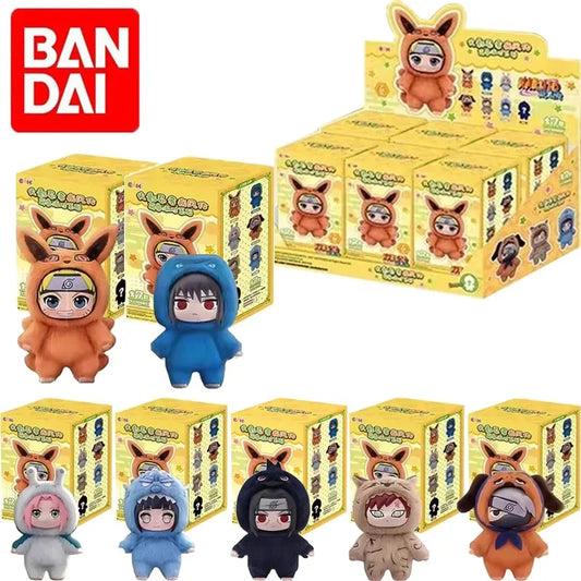 @@ TOPTOY Cartoon backpack pendant, anime peripheral gift box, Naruto Blind box gift, Naruto Shipship Party series
