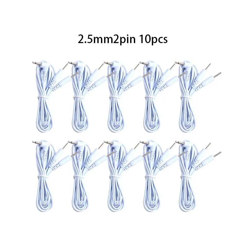TENS/EMS Electrode Lead Wires – 2/4-Pin Options