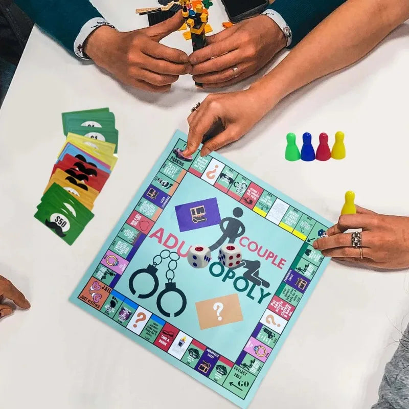 2025 New Adult Couple Game Night Games Couple Board Funny Interactive 2 Player Board Game