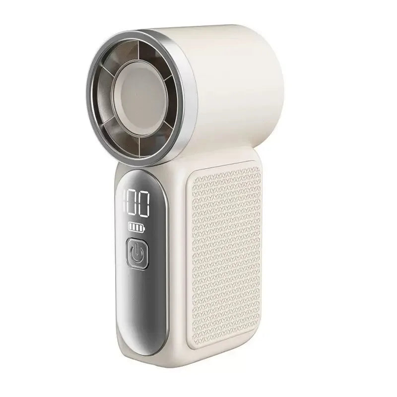 Portable Mini Handheld Fan With 5-Speed USB Rechargeable