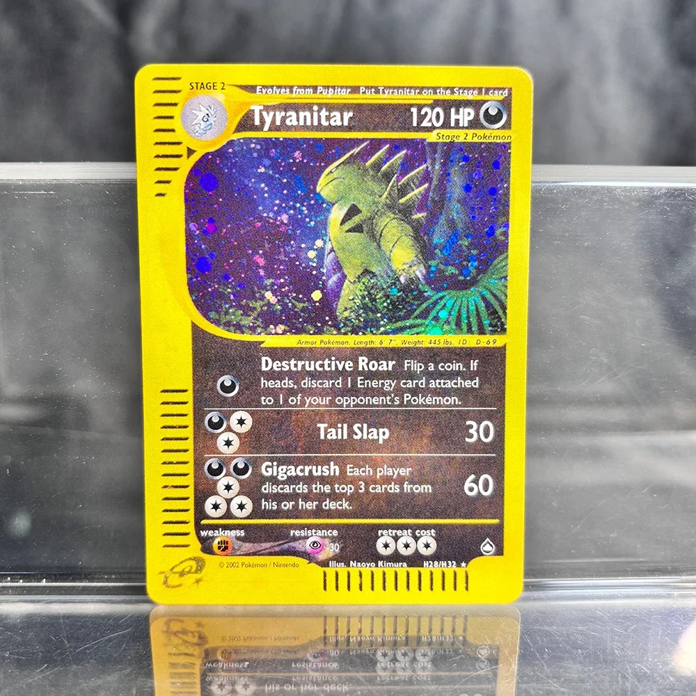 Holographic Game Trading Collection PTCG Proxy Cards Charizard Pikachu Mew EX Singl PKM Foil Cards Gengar VMAX Skyridge (SK)