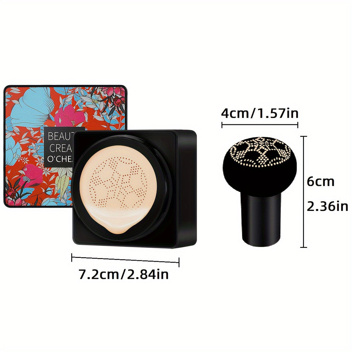 Mushroom Head BB Cream Foundation – Moisturizing Finish