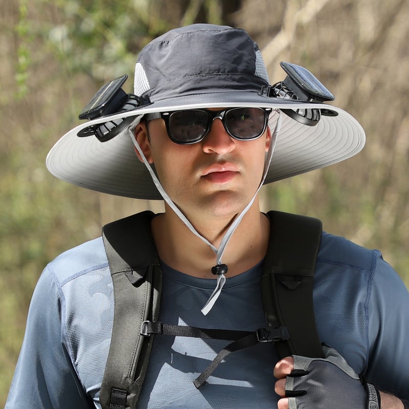 Solar Fan Hat