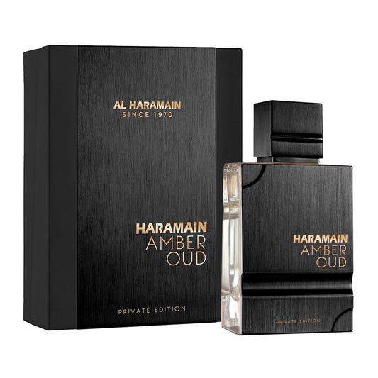 Al Haramain Amber Oud Private Edition Eau de Parfum for Unisex perfume bottle and packaging