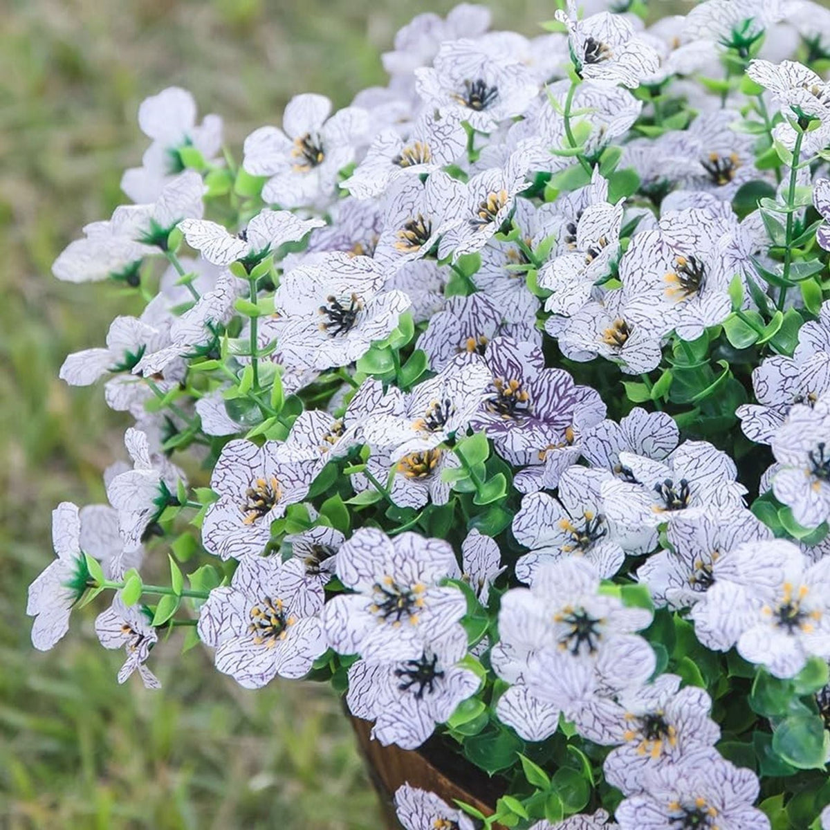 Upgraded High-grade Material 🌱 Rainproof Lifelike Artificial Flowers With UV-Shield Coating