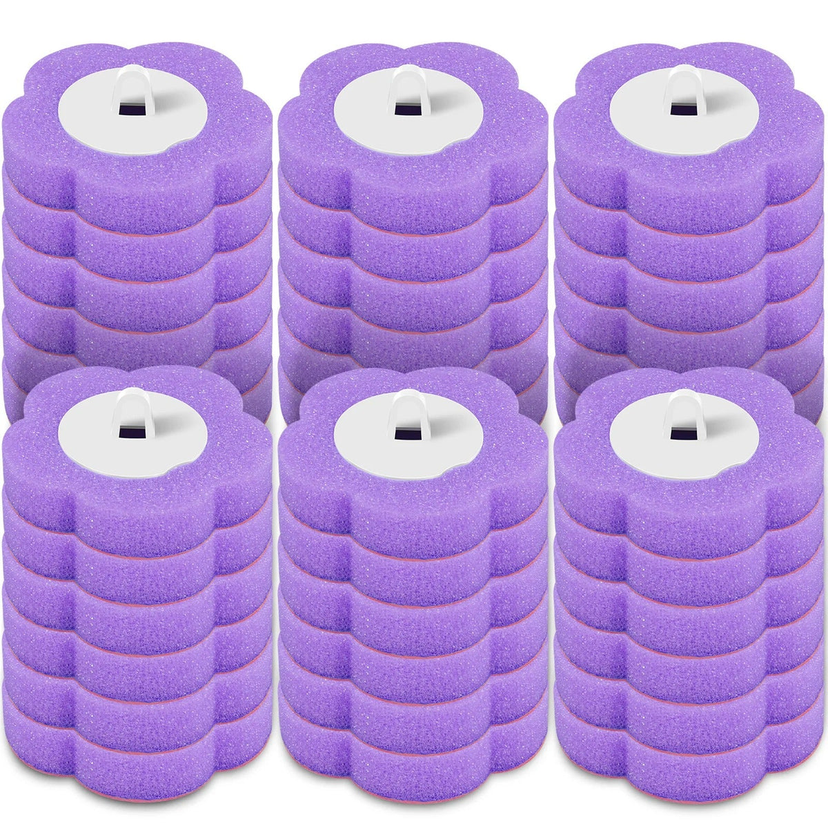 Disposable Toilet Brush Kit With Scented Refill Heads