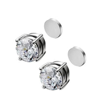 2-Piece Magnetic Clip-On Stud Earrings – Non-Piercing