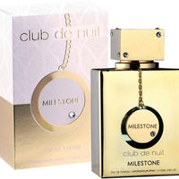Armaf Club De Nuit Milestone for Unisex Eau de Parfum perfume bottle and packaging