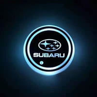 2PCS LED Car Coasters
