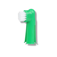 Pet finger toothbrush