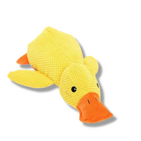 Plush duck toy for dogs