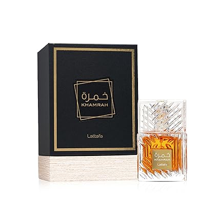 Lattafa Khamrah Eau de Parfum 100ml | Warm Spicy Vanilla Amber Fragrance for Men & Women