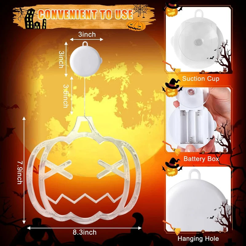 Halloween LED Window Hanging Decorations