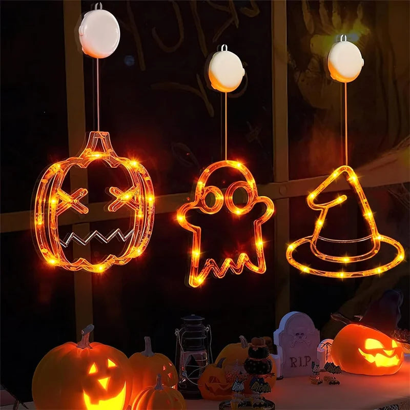 Halloween LED Window Hanging Decorations