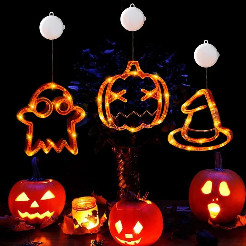 Halloween LED Window Hanging Decorations