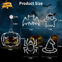Halloween LED Window Hanging Decorations